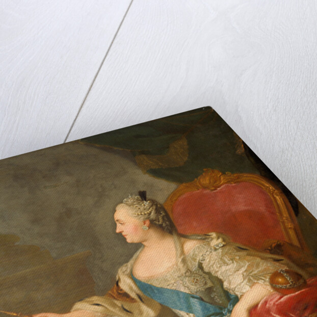 Portrait of Empress Catherine II, 1763 by Fyodor Stepanovich Rokotov