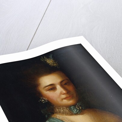 Portrait of Princess Praskovya Ivanovna Golitsyna by Fyodor Stepanovich Rokotov