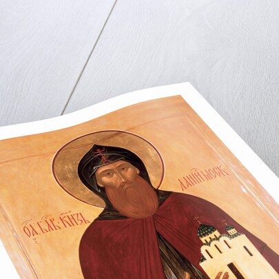 Saint Daniel of Moscow by Russian icon