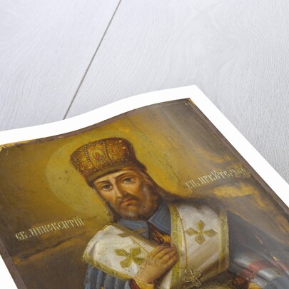 Saint Innocent, bishop of Irkutsk, 19th century by Russian icon