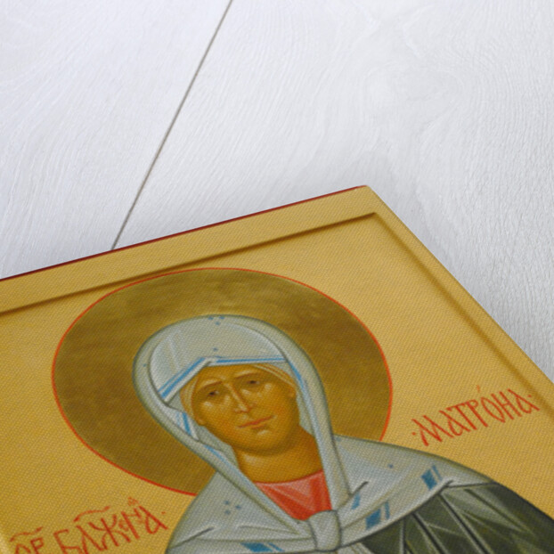 Saint Matrona of Moscow, 20th century by Russian icon