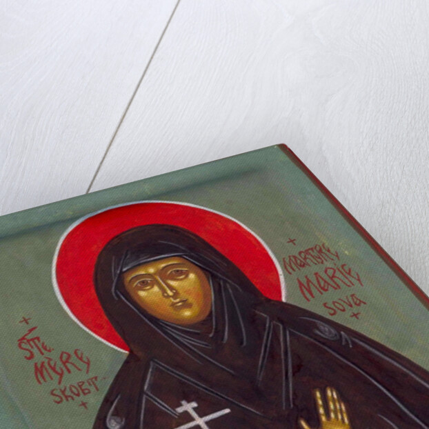 Saint Mother Maria, 20th century by Russian icon