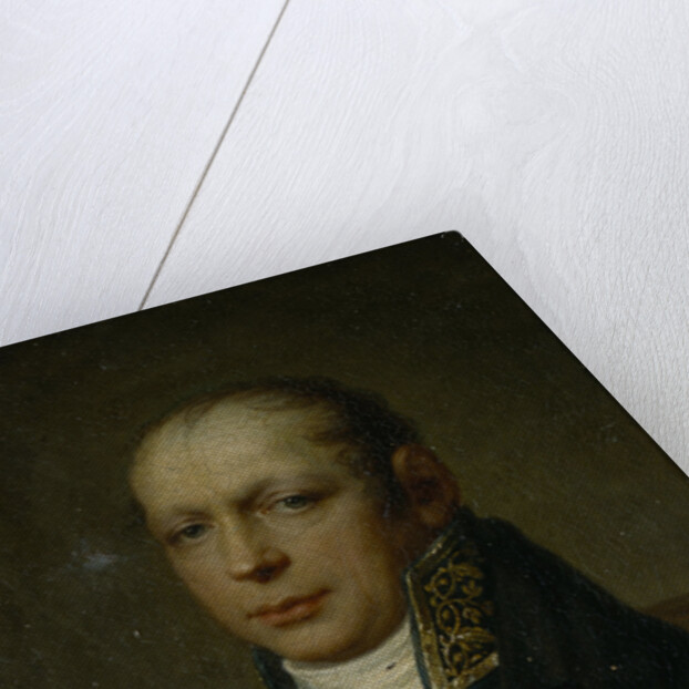 Portrait of the architect Andreyan (Adrian) D. Zakharov, ca 1804 by Stepan Semyonovich Shchukin