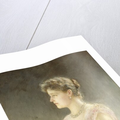 Portrait of Empress Alexandra Fyodorovna of Russia, the wife of Tsar Nicholas II, 1901 by Viktor Karlovich Stemberg