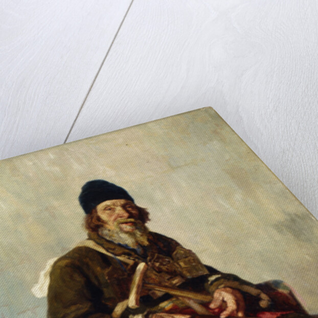 Icons seller, 1889 by Ivan Ivanovich Tvorozhnikov