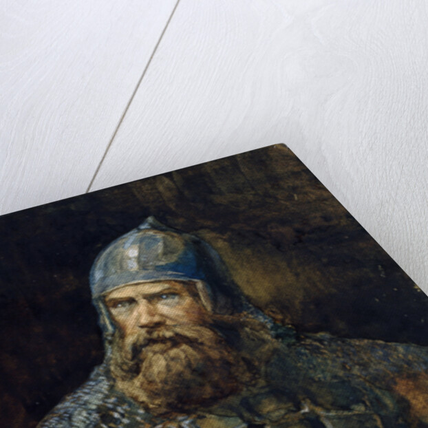 A Knight by Viktor Mikhaylovich Vasnetsov