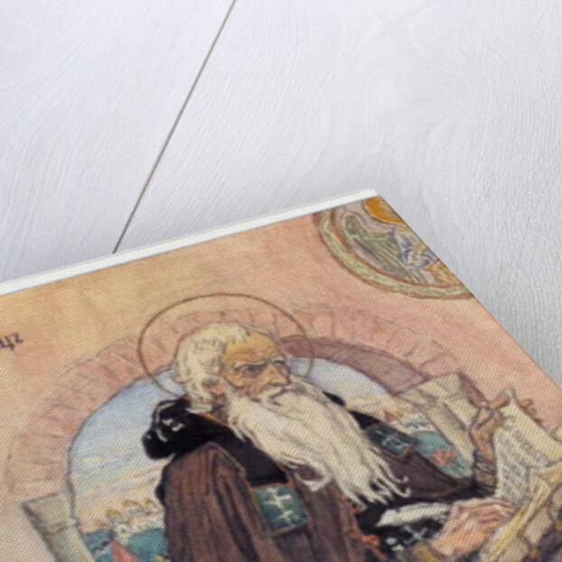 Saint Nestor the Chronicler, 1919 by Viktor Mikhaylovich Vasnetsov