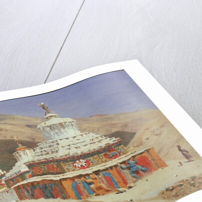 Chorten in Ladakh, 1875 by Vasili Vasilyevich Vereshchagin