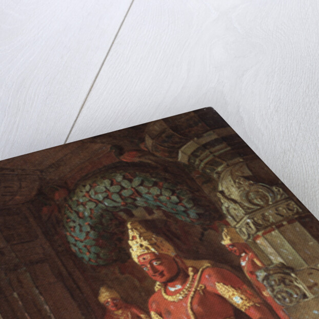 A Vishnu statue in the Indra temple, 1874 by Vasili Vasilyevich Vereshchagin