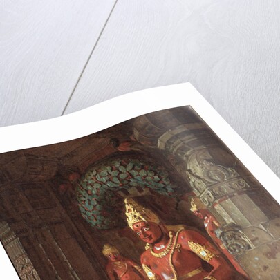 A Vishnu statue in the Indra temple, 1874 by Vasili Vasilyevich Vereshchagin