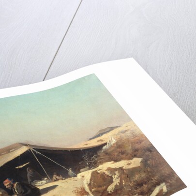 Arabs in the desert. Koran Study by Vasili Vasilyevich Vereshchagin