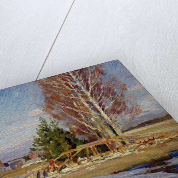 Spring landscape, 1915 by Sergei Arsenyevich Vinogradov