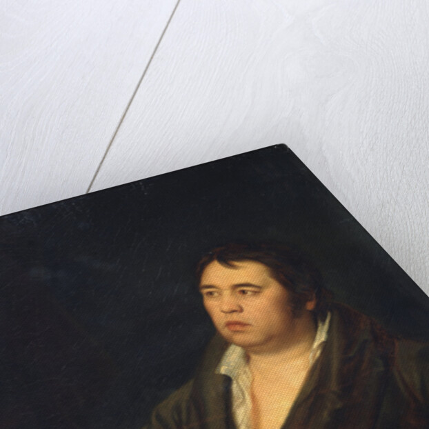 Portrait of the Poet Ivan A. Krylov, 1812 by Roman Maximovich Volkov