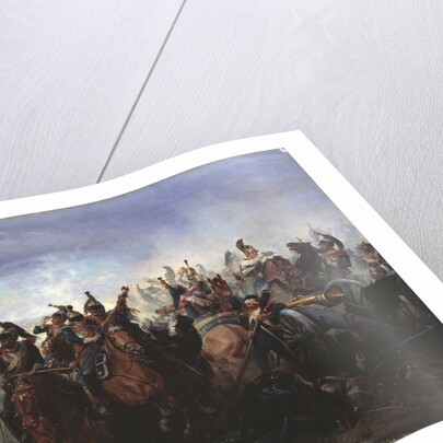 The battle of Fer-Champenois on March 13, 1814, 1891 by Gottfried Willewalde