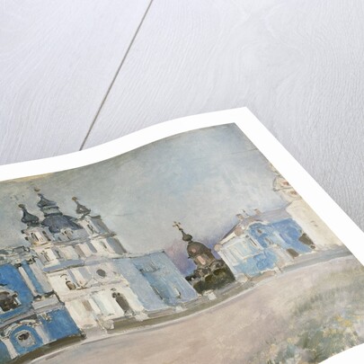 The Smolny Convent in Saint Petersburg, Early 20th cen by Stepan Petrovich Yaremich