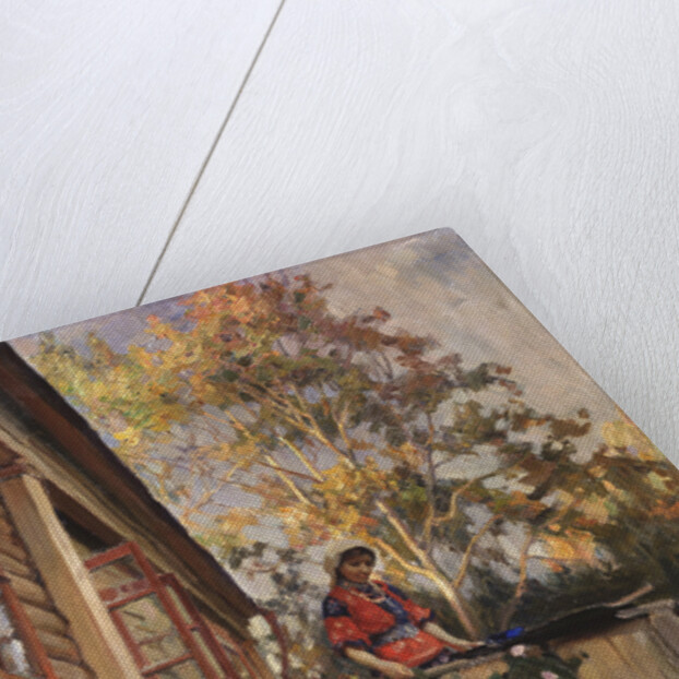 On the balcony, 1912 by Matvei Markovich Zaytsev