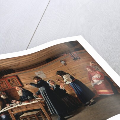 Religious controversy, 1867 by Dmitri Yegorovich Zhukov