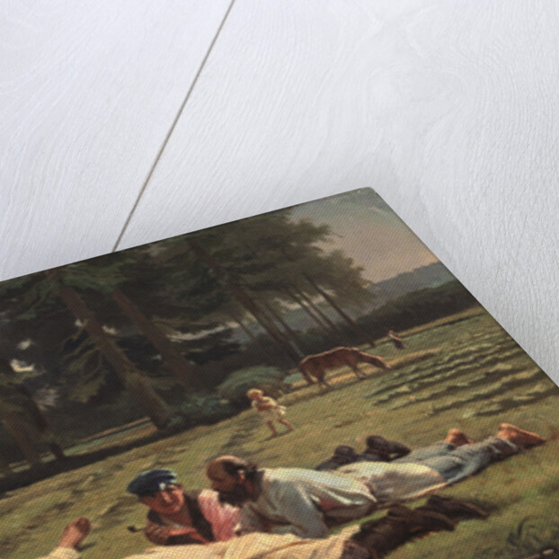 Rest at the Hay Harvest, 1887 by Firs Sergeevich Zhuravlev