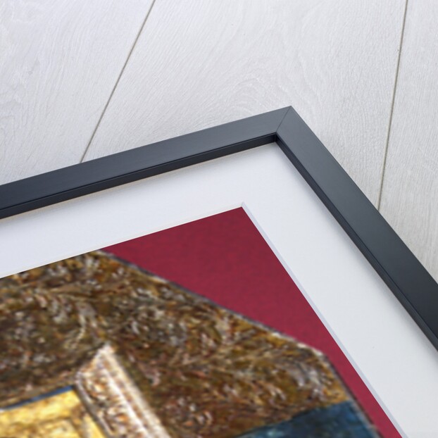 The Virgin Hodegetria of Smolensk with Saints Abraham of Smolensk und Mercurius of Smolensk, 1722 by Russian icon