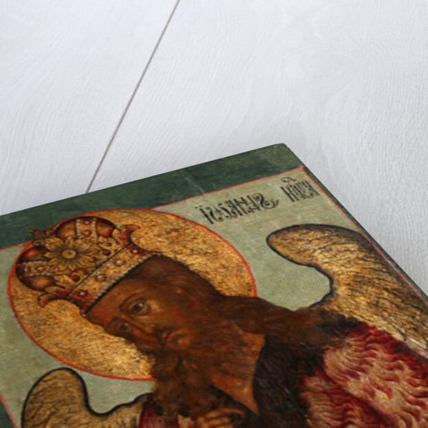 Saint John the Forerunner, Second Half of the 17th cen by Russian icon