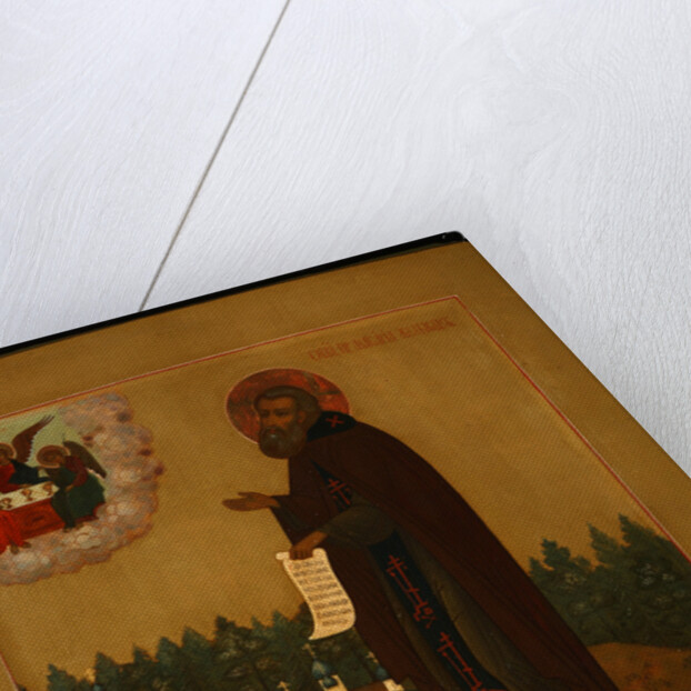 Saint Macarius of Unzha, Early 20th cen by Russian icon