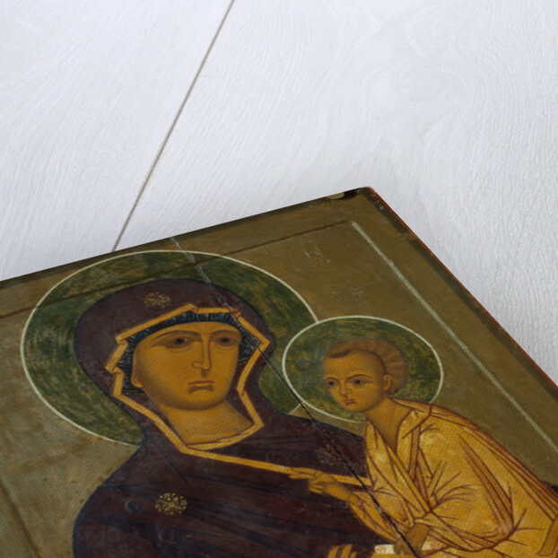 The Virgin of Tikhvin, 16th century by Russian icon