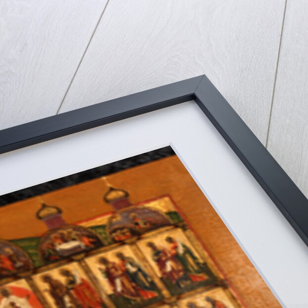 The Iconostasis, Early 19th cen by Russian icon