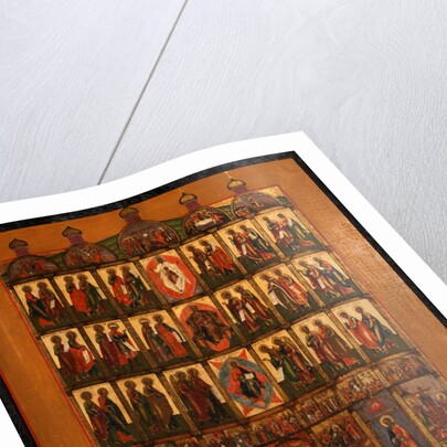 The Iconostasis, Early 19th cen by Russian icon