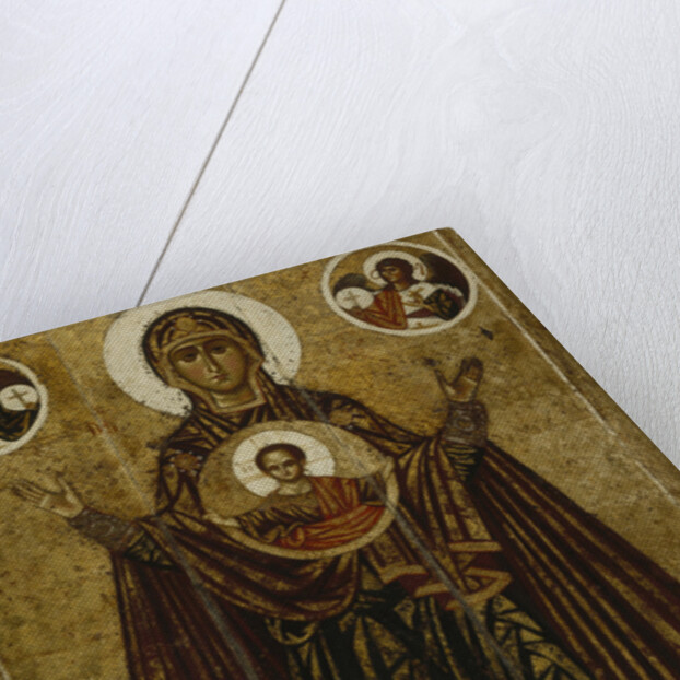 Our Lady of the Great Panagia (Orante), Early 13th cen by Russian icon