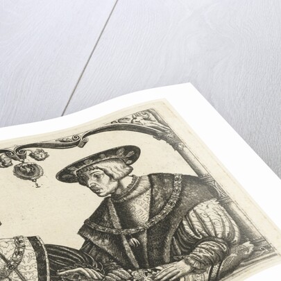 Charles V and Ferdinand I by Christoffel Bockstorffer