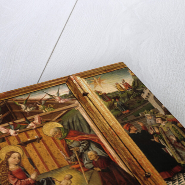 The Nativity (Triptych), 1467-1500 by García del Barco