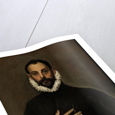 Nobleman with his Hand on his Chest, c. 1580 by Dominico El Greco