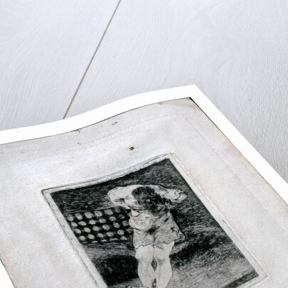 The Custody of a Criminal Does Not Call for Torture, c. 1810 by Francisco de Goya