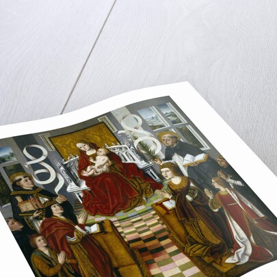 The Madonna of the Catholic Monarchs, 1491-1493 by Master of Madonna of the Catholic Monarchs