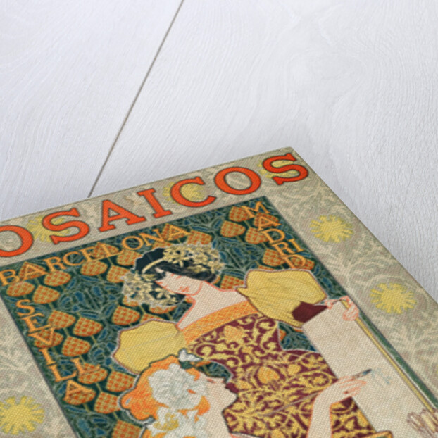 Mosaicos Escofet-Tejera (Advertising Poster), 1900 by Alejandro de Riquer Inglada