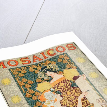 Mosaicos Escofet-Tejera (Advertising Poster), 1900 by Alejandro de Riquer Inglada