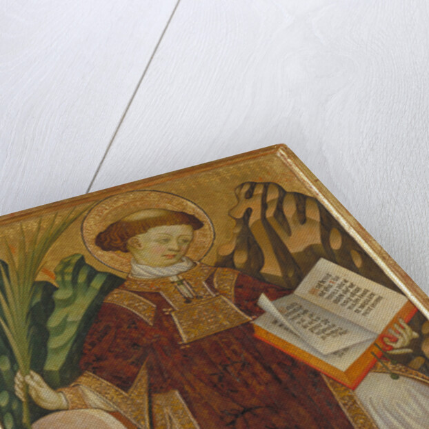 Saint Vincent, ca 1430 by Bonanat Zaortiga