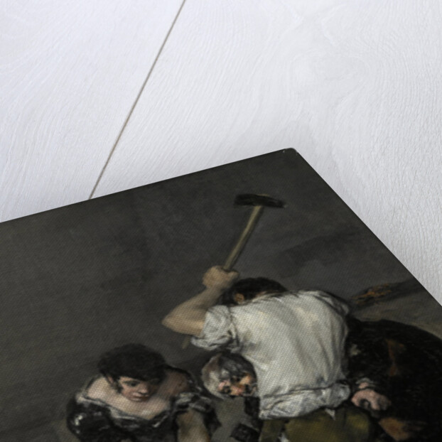 The Forge, c. 1815 by Francisco de Goya