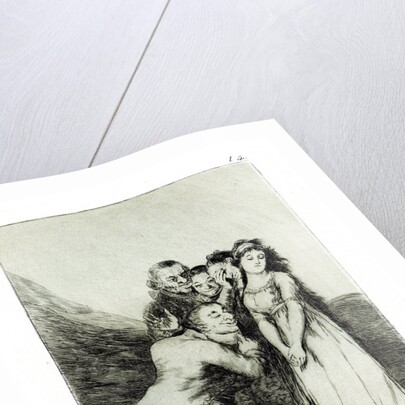 Que sacrificio! (What a Sacrifice!). (Capricho No 14), 1797-1798 by Francisco de Goya