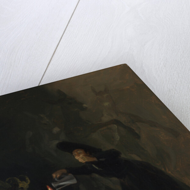 A Scene from The Forcibly Bewitched (El Hechizado por Fuerza), 1798 by Francisco de Goya