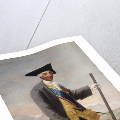 Portrait of Charles III, King of Spain, c. 1787 by Francisco de Goya