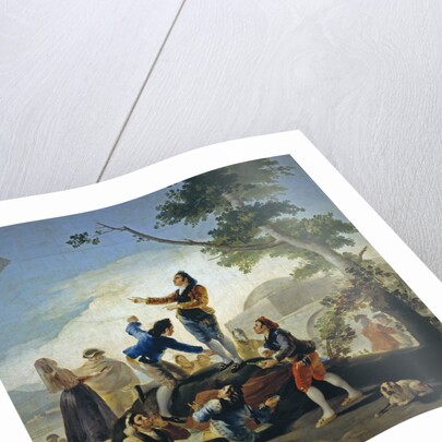 A kite (La cometa), 1778 by Francisco de Goya