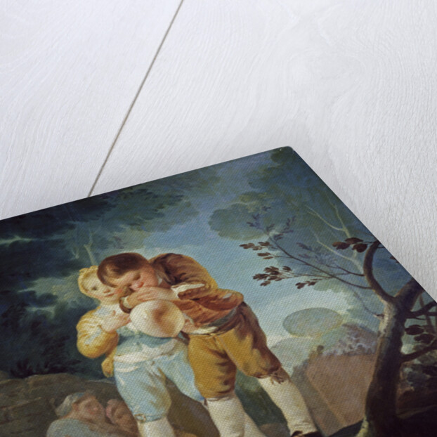 Children inflating a bladder, 1778 by Francisco de Goya