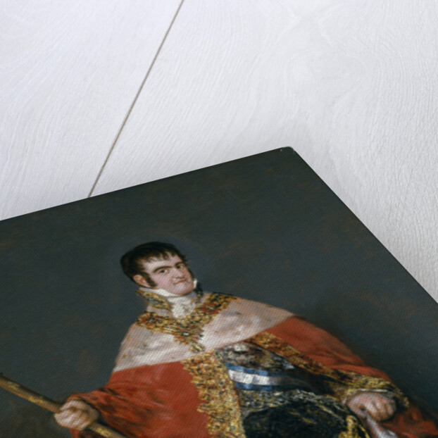 Portrait of King Ferdinand VII of Spain, 1815 by Francisco de Goya