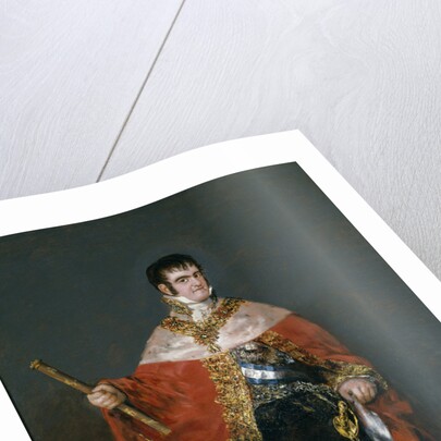 Portrait of King Ferdinand VII of Spain, 1815 by Francisco de Goya