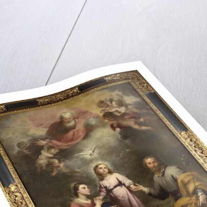 The Heavenly and Earthly Trinities (The Pedroso Murillo), c. 1680 by Bartolomé Estebàn Murillo