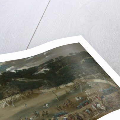 Philip IV hunting Wild Boar (La Tela Real), c. 1632-1637 by Diego Velàzquez