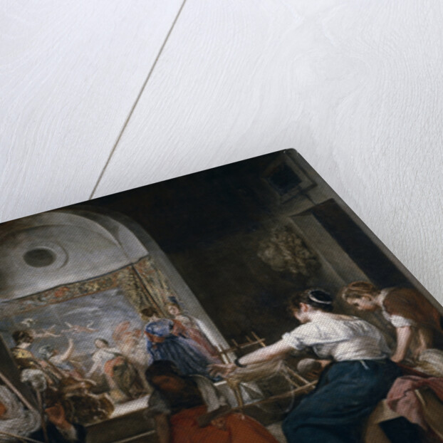 The Fable of Arachne (Las Hilanderas), c. 1657?1658 by Diego Velàzquez