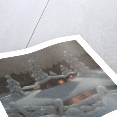 Winter Night by Bror Lindh