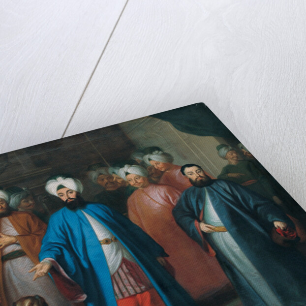 Mehmed Said Efendi and his Retinue, 1740s by Georg Engelhard Schroeder